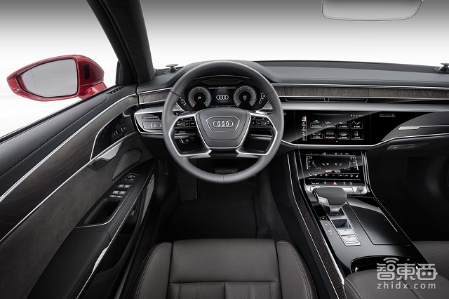 新奥迪A8粉墨亮相 无人驾驶技术成为最大亮点