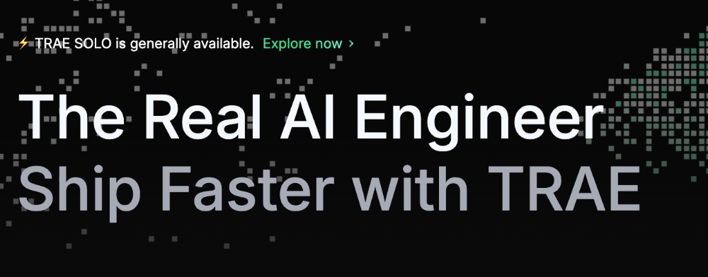 重新定义“写代码”:TRAE SOLO模式登陆中国版,把AI编程带入智能体时代