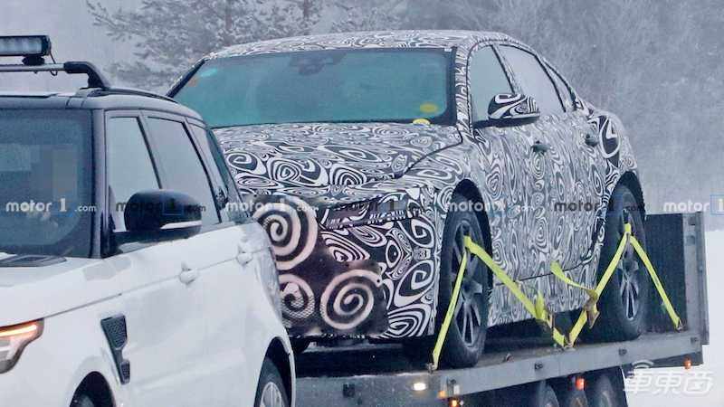 纯电捷豹XJ开始路测 渲染图已经曝光 预计年内发布