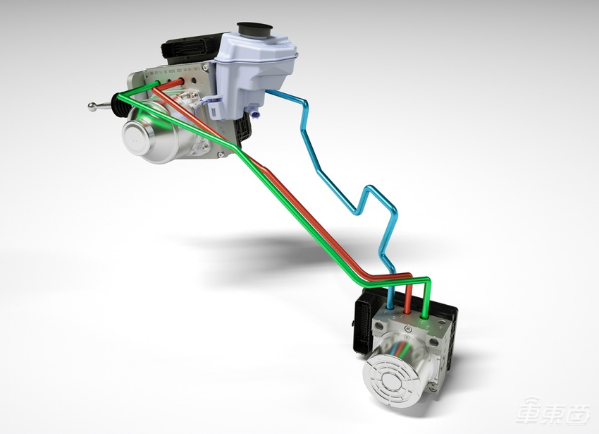 大陆集团全新线控制动系统，可将电动车能量回收效率提高30%