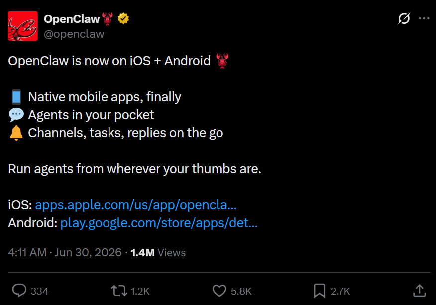 马斯克发Cursor手机版!撞档OpenClaw,AI编程App入口战打响了
