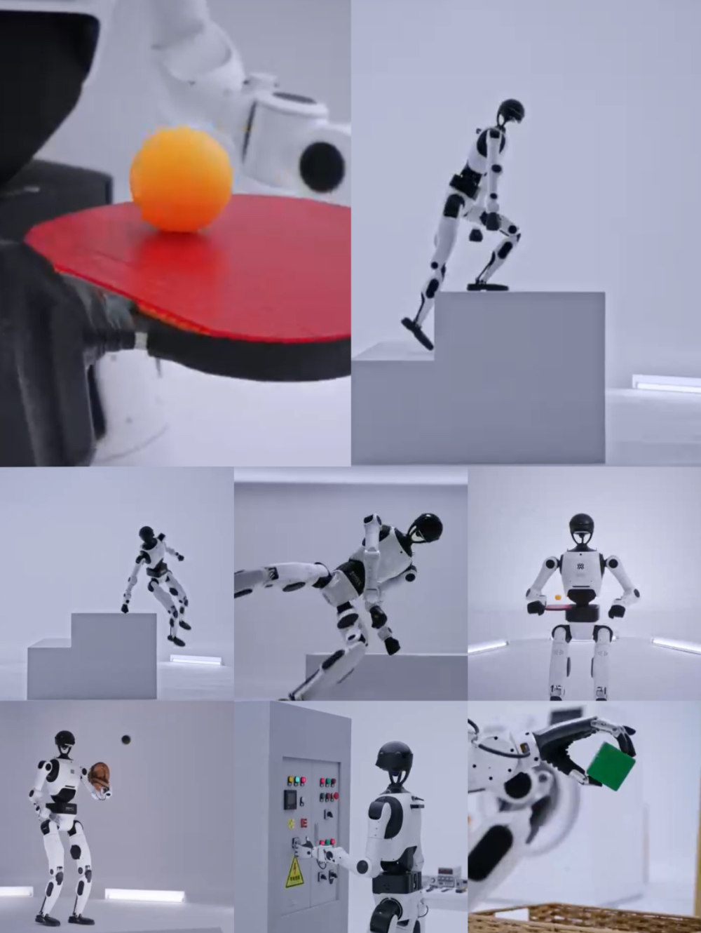 一段全尺寸人形机器人托马斯回旋视频，世界的目光转向中国