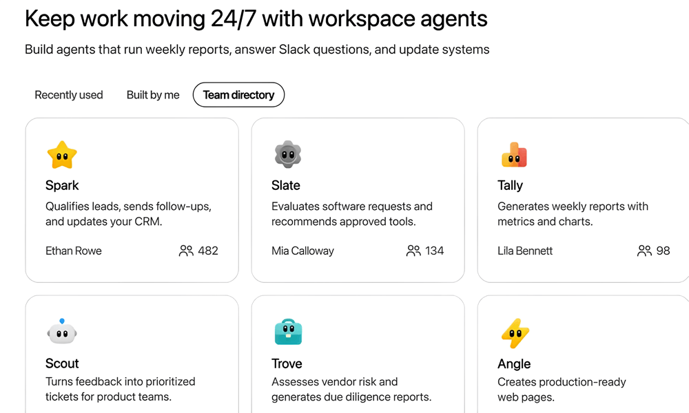 OpenAI推Workspace Agents，GPTs成为过去式