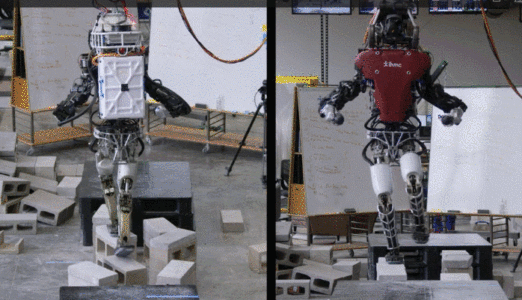 机器人像踩梅花桩一样越障!波士顿动力Atlas秀自主导航新技能