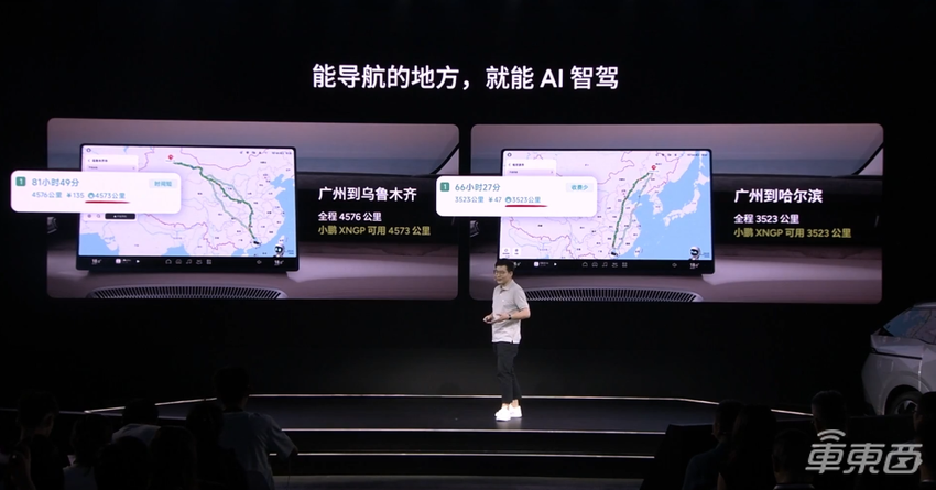 何小鹏:AI训练投入超35亿元,4个月内实现门对门自动驾驶
