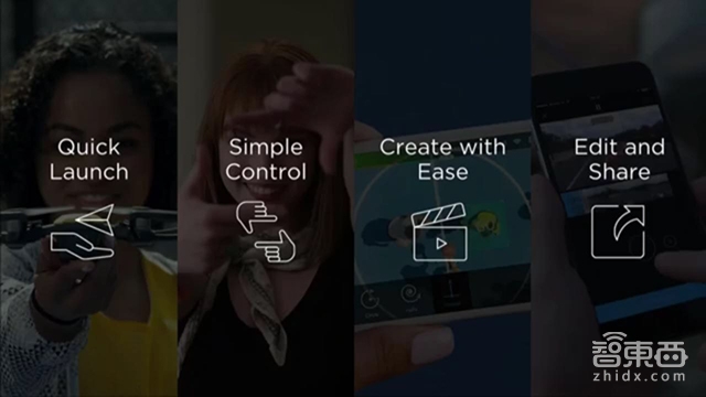 切入自拍场景 大疆推出掌上无人机“晓”Spark