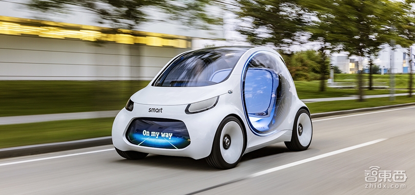 服！奔驰Smart概念车竟是约会神器！