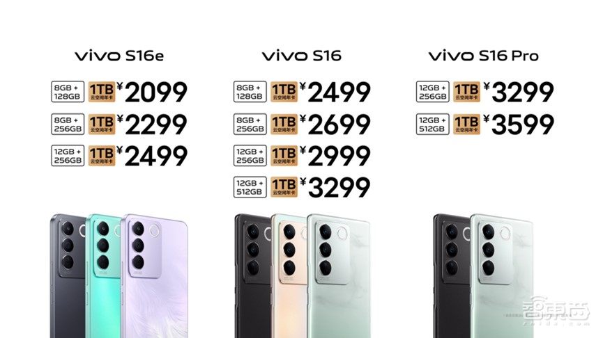 vivo S16系列依然专注拍照,搭天玑8200、骁龙870双芯,2099元起