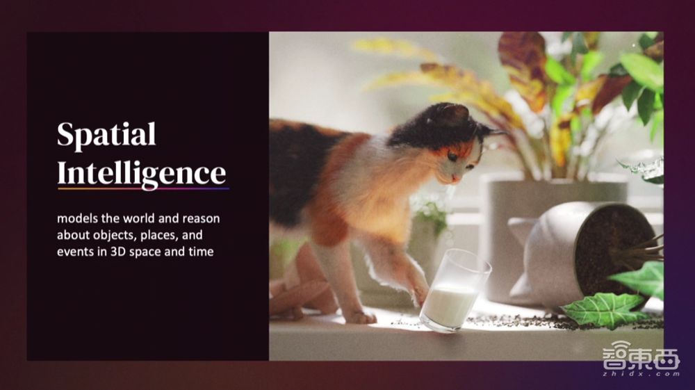 顶尖AI科学家李飞飞演讲:机器人进化离不开空间智能