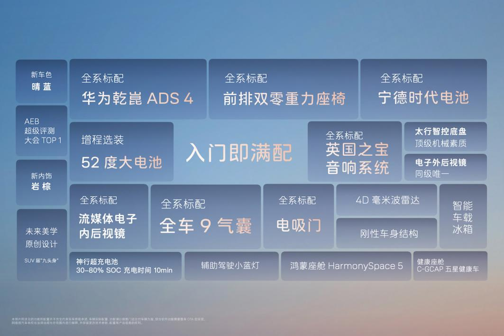 52度大电池上车!全新阿维塔07预售,标配华为ADS4