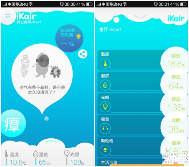 基于Wi-Fi的空气检测仪-iKair空气胶囊体验