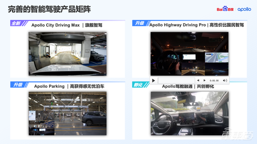 发新品、秀朋友圈，百度Apollo发布会只谈L2