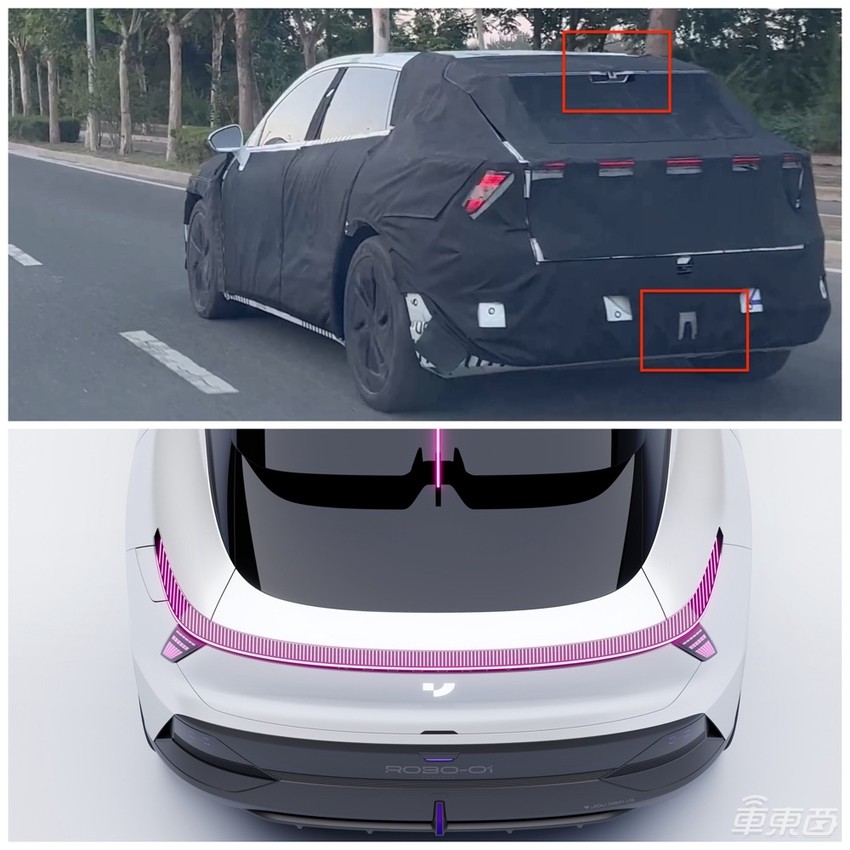 百度家的量产车曝光！逐帧解析10大关键点