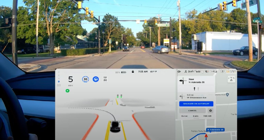 特斯拉FSD测试范围增大,加拿大首批用户已开始路测