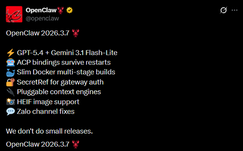 太疯狂了！“龙虾”红透A股，OpenClaw连更两日，32款养虾大模型集结，创始人在线打假