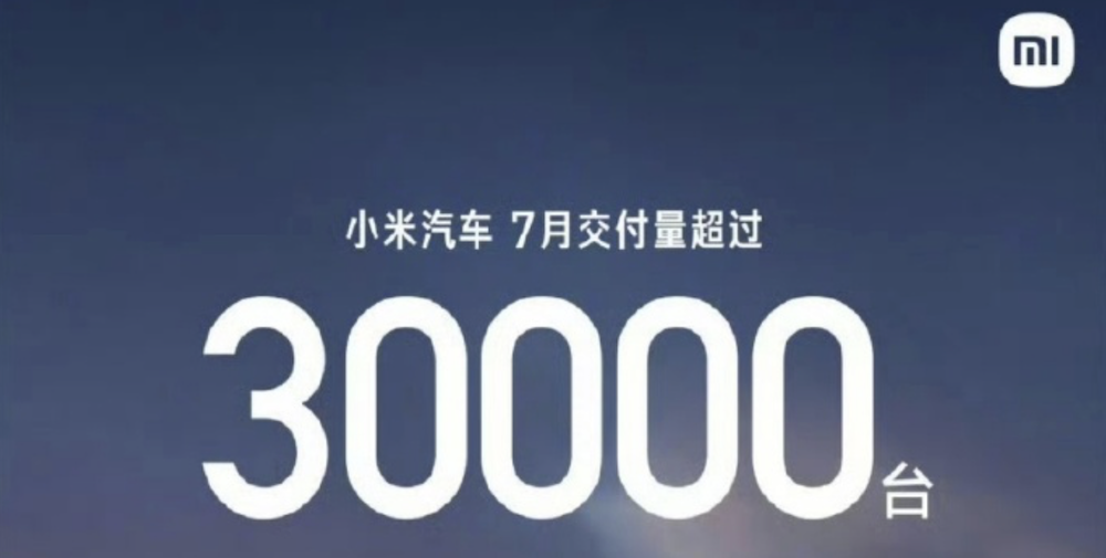 小鹏卖了3个蔚来，小米追上理想！6家车企新能源月销翻番