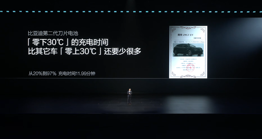 王传福抛技术王炸！二代刀片电池11车齐发，9分钟充满，要狂建两万闪充站