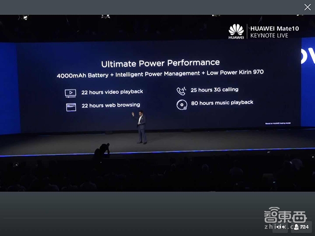 华为AI旗舰手机Mate10/Pro发布 现场11次叫板iPhone【附余承东PPT】