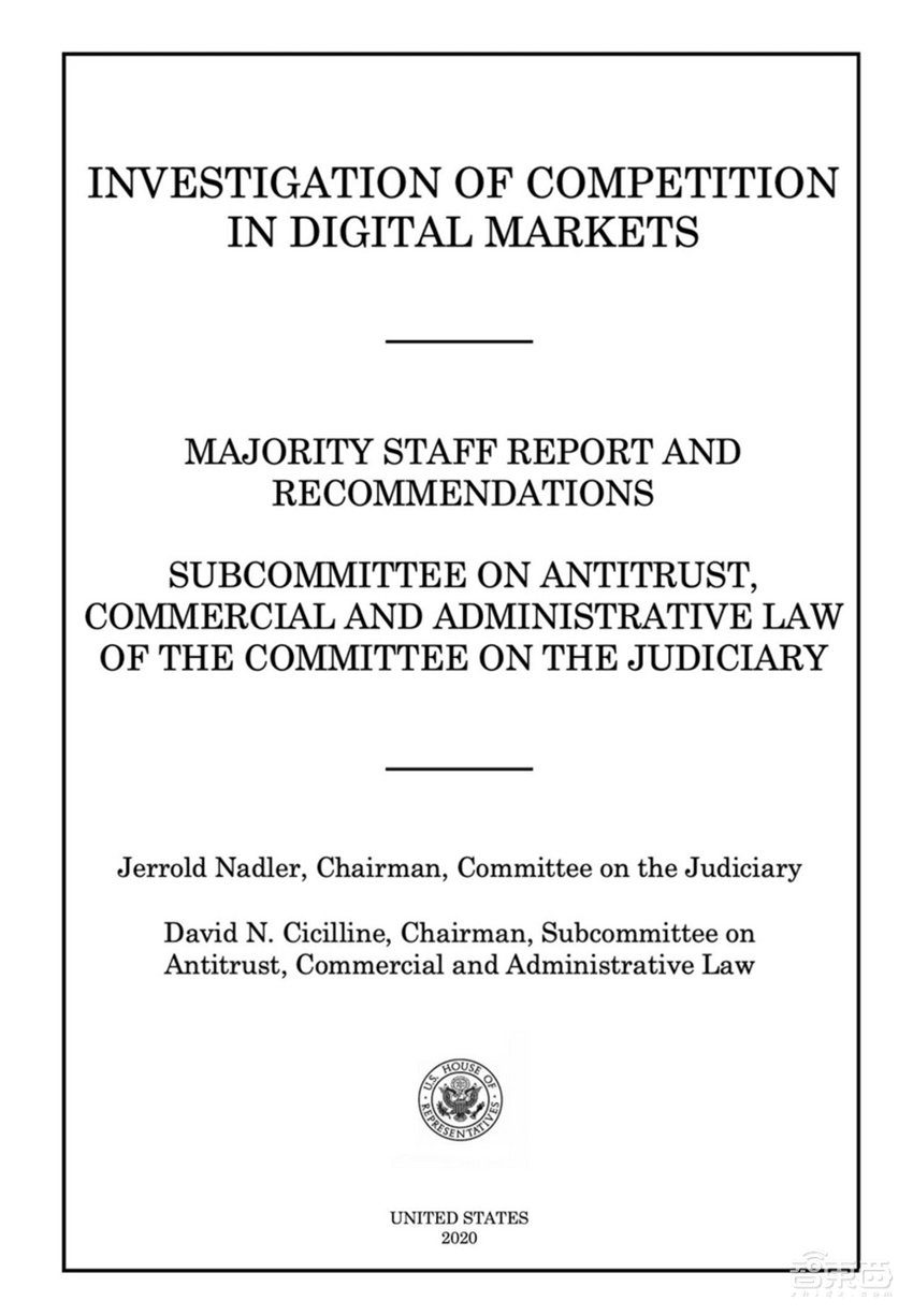 解密美国众议院449页反垄断调查报告,历时16个月,凭什么让谷歌苹果伏法?