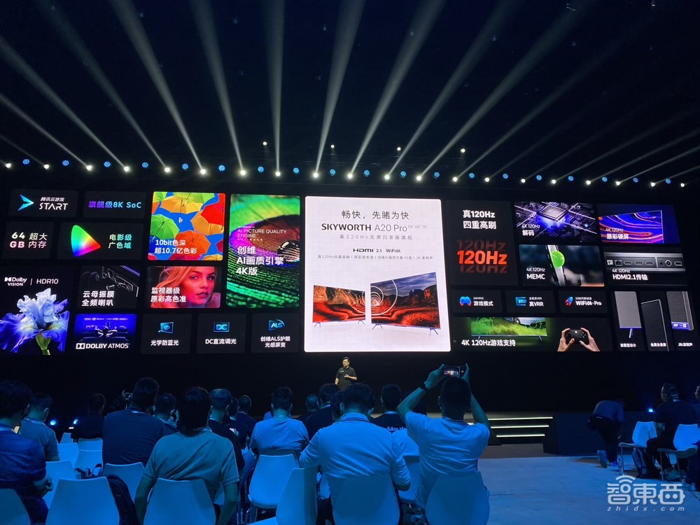 创维连甩四大“杀器”！携京东方推MiniLED电视，OLED色准近似肉眼效果