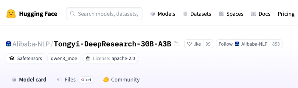 阿里开源「深度研究」王炸Agent,登顶开源Agent模型榜首