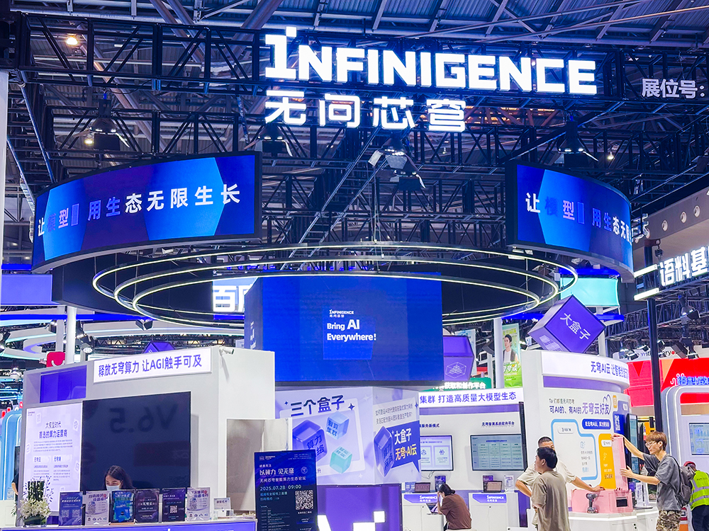 撑起单卡到十万卡算力!无问芯穹发布“三个盒子”,全场景提升智能效率