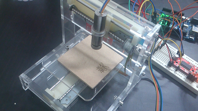 基于Arduino DIY的激光雕刻机