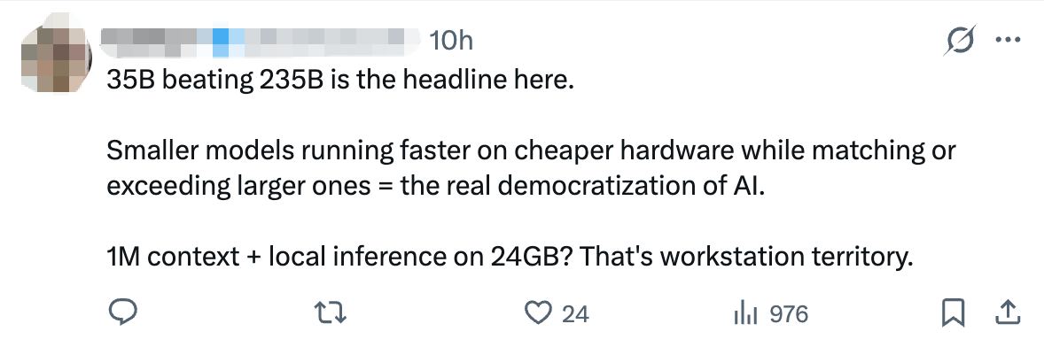 阿里Qwen3.5马年首开源!35B性能逆袭235B,给开发者送省钱绝招