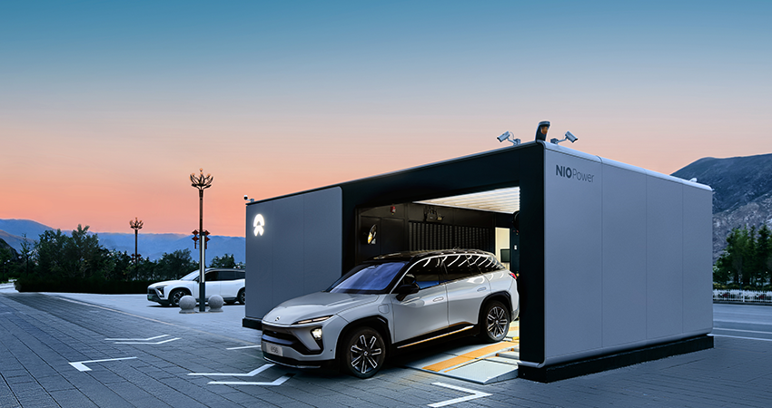 蔚来秦力洪：2025年建成4000座换电站，年底部署500kW超充桩