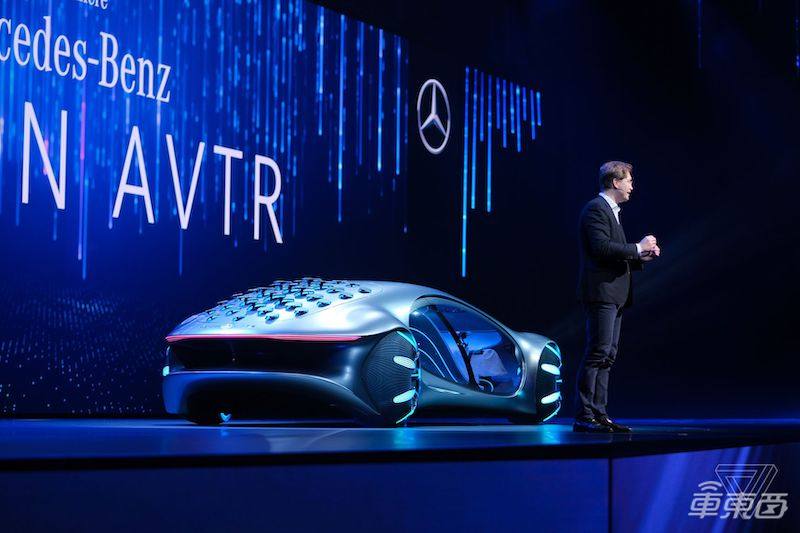 奔驰发布新款电动概念车 设计灵感来自《阿凡达》