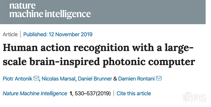 光子系统跑递归神经网络!法国研究人员研发新系统识别人类行为,准确率达100%