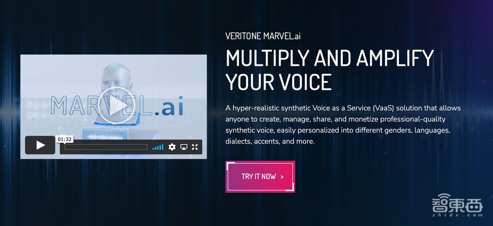 Marvel.AI帮名人合成语音,让他们躺着也挣钱