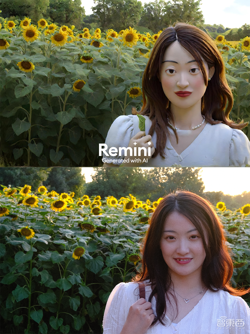 史上最丑AI生图爆火!成了赚钱好生意,Remini玩法解读