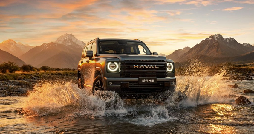 新款哈弗H9限时17.49万起售！全系标配智能四驱，支持华为HiCar