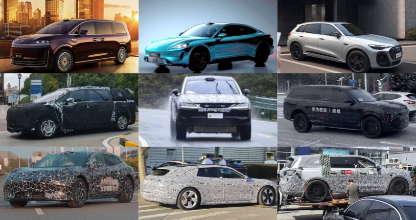 华为系要干掉奔驰宝马？！余承东的野心，藏在这20多款车中