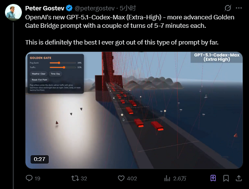 OpenAI最强编程模型登场！连续干活24小时，一次处理几百万token