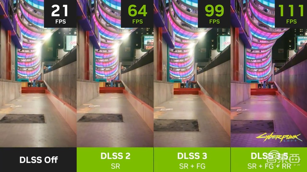 英伟达用AI模型优化光追,DLSS 3.5首发《赛博朋克 2077》,所有RTX显卡都能用