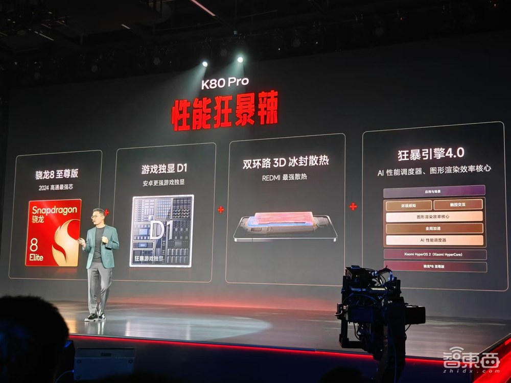 刚刚,REDMI大写了还变红了!11年卖出11亿台,K80 Pro 3699元起成旗舰机黑马