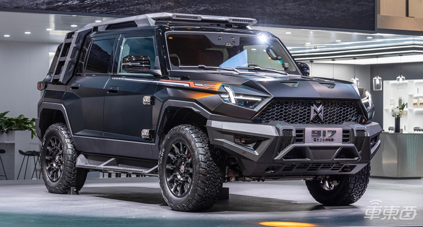 四电机越野怪兽，东风猛士917上市，63.77万起