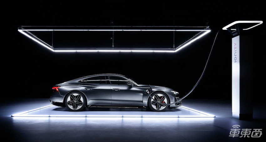 奥迪纯电轿跑发布!和保时捷配方一样便宜20万,进入3秒俱乐部