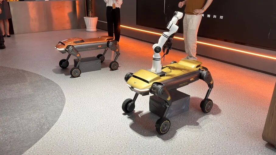 温州90后造四足机器人,融资超亿美金