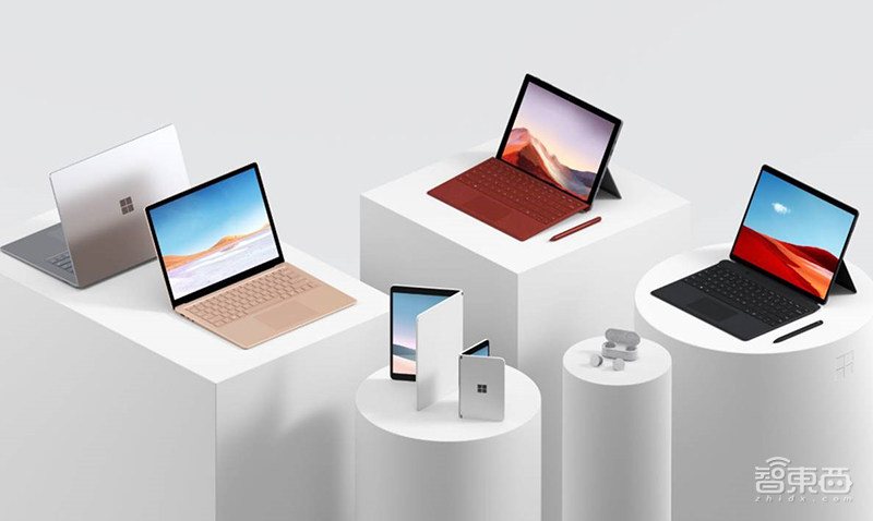 微软双屏手机和PC登场！连甩七款Surface硬件，首用安卓系统