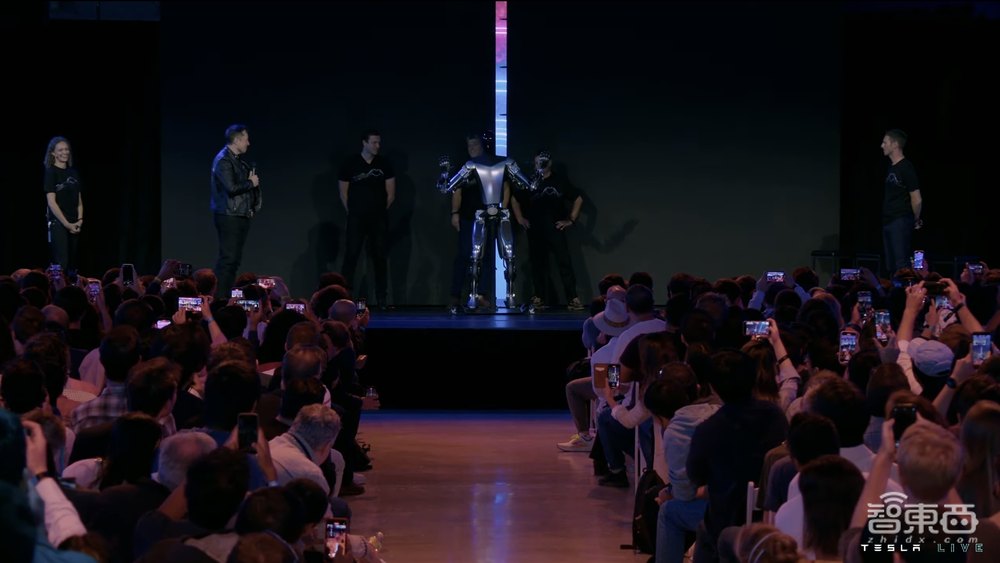 特斯拉人形机器人真机发布!能跳舞能干活,完整技术路线公布