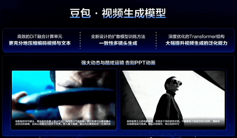 字节视频大模型杀死比赛!无缝镜头切换,运镜技巧拉满,音乐创作和翻译自由也实现了