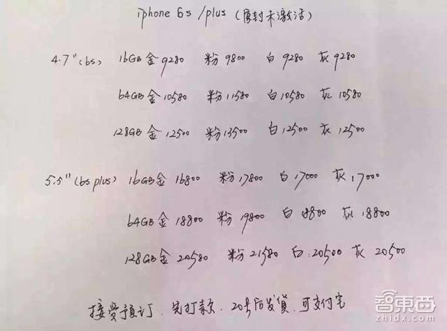 智东西晚报:苹果推iPhone 6s 中国将首发