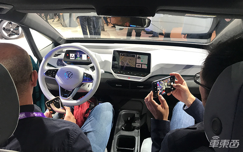 大眾純電神車(chē)ID.3全球首試！全新Logo和設(shè)計(jì)，這還是大眾嗎？