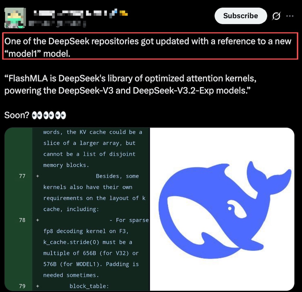 代码泄密！DeepSeek下一代“王炸”模型架构曝光
