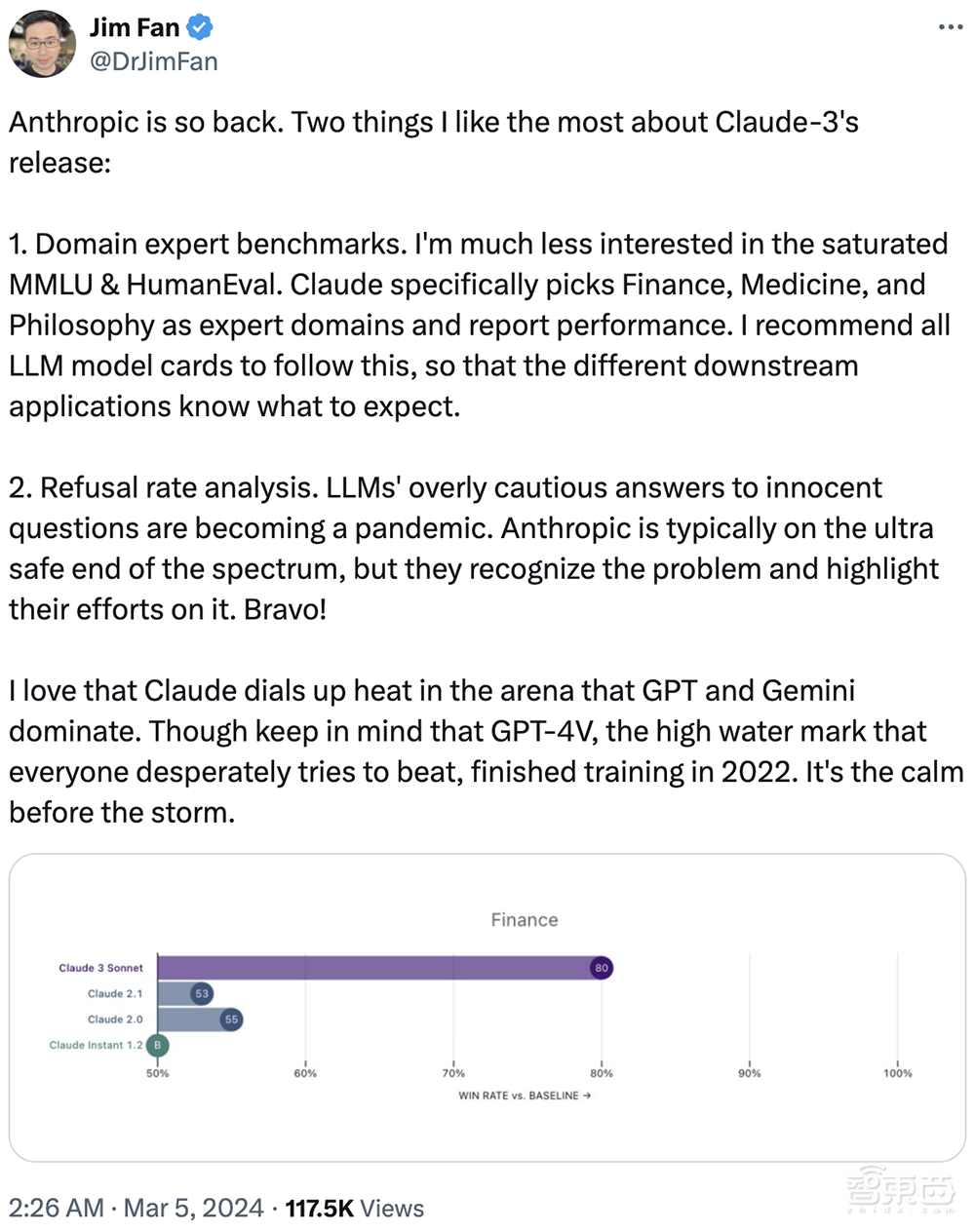 制衡OpenAI,Claude 3给AI创企吃了颗定心丸