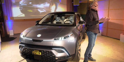 美國(guó)新造車?yán)媳鳩isker推純電SUV   最遠(yuǎn)續(xù)航482公里 竟用漁網(wǎng)做地毯