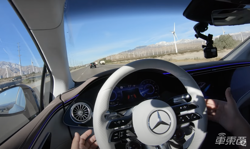 外媒首测奔驰AMG EQS：最远能跑586公里，辅助驾驶表现出色